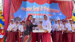 Kepala Sekolah SD Negeri 02 Sindangsari Kotabumi Gelar Pelepasan Siswa Dengan Meriah Disuguhi Berbagai Atraksi Pentas Seni