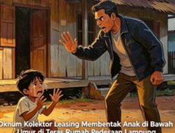 Oknum Kolektor Kendaraan Diduga Lakukan Intimidasi Terhadap Anak Dibawah Umur