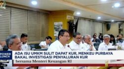 Menteri Keuangan Akan Menindak Tegas Perbankan yang Mempersulit Penyaluran KUR kepada UMKM