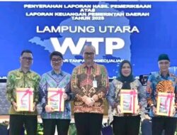 Pemerintah Kabupaten Lampung Utara Pertahankan Opini Wajar Tanpa Pengecualian