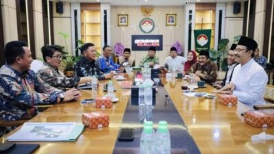 Bupati Lampung Utara Bahas Program Sekolah Rakyat Bersama Menteri Sosial RI