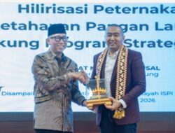 Lampung Siap Jadi Kekuatan Pangan Nasional, Gubernur Libatkan ISPI Perkuat Sektor Peternakan