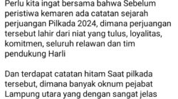 ROLING DALAM CATATAN BUPATI: JAMESBON SOAL PENETAPAN SDM DINAS LAMPUNG UTARA