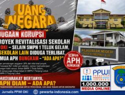 Dugaan Korupsi Proyek Revitalisasi Sekolah di OKI – Selain SMPN 1 Teluk Gelam, 2 Sekolah Lain Diduga Terlibat, Semua APH Bungkam – “Ada Apa?”