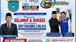 Pimpinan Media Pewarta Se-Nusantara Ucapkan Selamat dan Sukses atas Dilantiknya Dicky Syailendra Sebagai Sekda Definitif Kabupaten Ogan Ilir