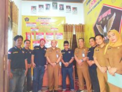Pererat Silaturahmi ” Kesbangpol Lampura Kunjungi Sekretariat DPC LSM GEMPUR “