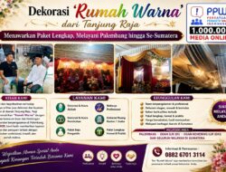 Dekorasi ‘Rumah Warna’ dari Tanjung Raja – Menawarkan Paket Lengkap, Melayani Palembang hingga Se-Sumatera