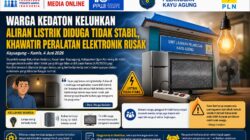 Warga Kedaton Keluhkan Aliran Listrik Diduga Tidak Stabil, Khawatir Peralatan Elektronik Rusak
