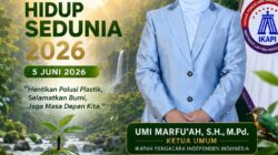 IKAPI Serukan Kepedulian Lingkungan sebagai Bagian dari Iman dan Tanggung Jawab Kemanusiaan pada Hari Lingkungan Hidup Sedunia 2026