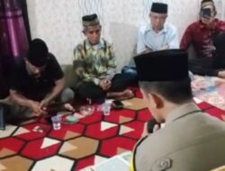 Hadiri Syukuran Warga Binaan di Banjit, Brigpol Fajar Risky Tampil Sebagai Qori