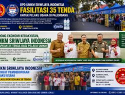 Dorong Ekonomi Kerakyatan, UMKM Sriwijaya Indonesia Siapkan 35 Tenda bagi Pelaku UMKM