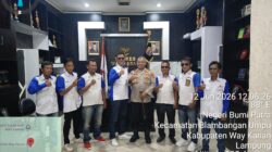 Kapolres Waykanan Perkuat Silaturahmi dengan Awak Media online Indonesia