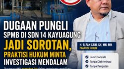 Dugaan Pungli SPMB di SDN 14 Kayuagung Jadi Sorotan, Praktisi Hukum Minta Investigasi Mendalam
