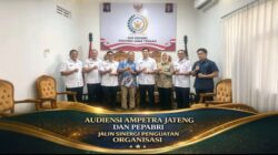 Audiensi Ampetra Jateng dan Pepabri Jalin Sinergi Penguatan Organisasi