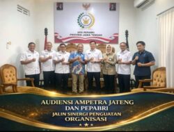 Audiensi Ampetra Jateng dan Pepabri Jalin Sinergi Penguatan Organisasi
