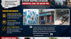 Publik Pertanyakan Pengelolaan Pasar dan Penegakan Ketertiban Umum di OKI