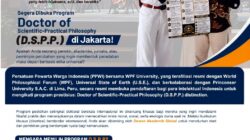 Raih Gelar Doktor Internasional Anda, Program D.S.P.P. Resmi Dibuka di Jakarta!