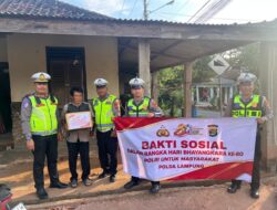 Sambut Hari Bhayangkara ke-80, Polres Way Kanan Salurkan Ratusan Paket Sembako untuk Warga