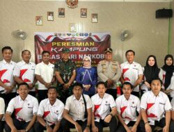 Sambut Hari Bhayangkara ke-80, Polres Way Kanan Resmikan Kampung Sriwijaya sebagai Kampung Bebas Narkoba