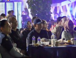 Meriah dan Penuh Kebersamaan, Nobar Piala Dunia di PKOR Way Halim Disambut Antusias Warga