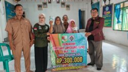Pemerintah Tiyuh Setia Bumi Salurkan BLT DD 2026, 4 KPM Terima Rp1.500.000