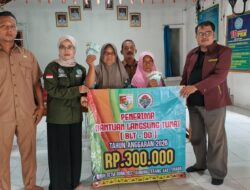 Pemerintah Tiyuh Setia Bumi Salurkan BLT DD 2026, 4 KPM Terima Rp1.500.000