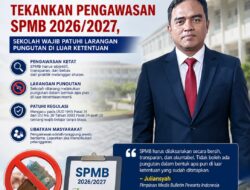 Pimpinan Media Bulletin Pewarta Indonesia Tekankan Pengawasan SPMB 2026/2027, Sekolah Wajib Patuhi Larangan Pungutan di Luar Ketentuan