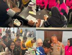 Sambut Hari Bhayangkara ke-80, Polres Way Kanan Gelar Bakti Kesehatan Donor Darah dan Sunat Massal