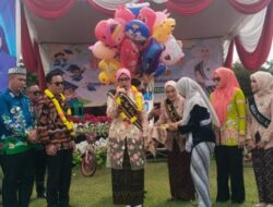Tumbuhkan Cinta Budaya Sejak Dini, Gebyar PAUD Kecamatan Banjar Baru Berlangsung Meriah
