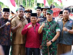 Resmikan Jembatan Bailey Di Nagari Salareh Aie Timur Di Hadiri Anggota DPRD Agam, Zulpardi