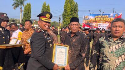 Ketua DPD TOPAN RI Way Kanan Mendapat Piagam Penghargaan Dari Polres Way Kanan