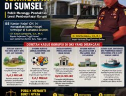 Kantor Baru Kejari OKI Disebut Termegah di Sumsel, Publik Menunggu Pembuktian Lewat Pemberantasan Korupsi