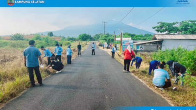 Gema HELAU Kembali Digelar, Pemkab Lampung Selatan Perkuat Budaya Gotong Royong Bersihkan Wajah Kota Kalianda