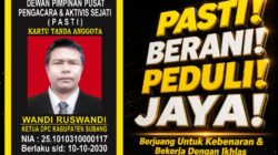Luar Biasa! Wandi Ruswandi, Ketua DPC PASTI Kabupaten Subang, Aktivis Media, Jurnalis Handal, dan Pimpinan Partai Politik yang Konsisten Mengabdi untuk Masyarakat