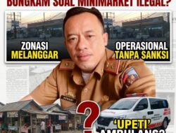 Diduga ‘Masuk Angin’ karena Hibah Ambulans, Disdag Lampura Bungkam Soal Minimarket Penabrak Perda
