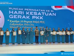 TP PKK Lampung Selatan Raih Penghargaan Nasional Imunisasi Zero Dose, 4.626 Anak Tuntaskan Imunisasi Kejar
