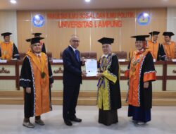 Sekda Tulang Bawang Raih Gelar Doktor, Hasilkan Model Tipologi Implementasi Kebijakan P4GN Berbasis Kearifan Lokal