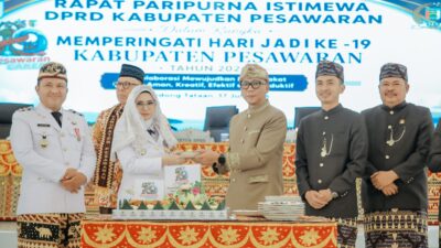 Hadiri Rapat Paripurna Istimewa DPRD Kabupaten Pesawaran dalam rangka peringatan Hari Jadi ke-19 Kabupaten Pesawaran, Gubernur Lampung Ajak Pesawaran Perkuat Kolaborasi dan Tingkatkan Kualitas SDM