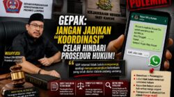 Polemik WhatsApp Kejari Way Kanan Kian Memanas, GEPAK: Jangan Jadikan Dalih “Koordinasi” untuk Mengaburkan Prosedur Hukum