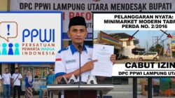 PPWI Lampung Utara Desak Bupati Cabut Izin Indomaret Pelanggar Perda, Sebut Aksi Sosial Hanya Topeng Pencitraan