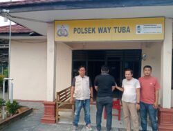 Polisi Amankan Diduga Pelaku Penipuan dan atau Penggelapan di Stasiun Kereta Api Way Tuba