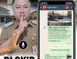 Pejabat Bungkam, Kadis DPMPTSP Lampung Utara Blokir Kontak Wartawan Terkait Pelanggaran Perda Minimarket