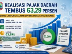 Realisasi Pajak Daerah Lampung Selatan Tembus 63,29 Persen, BPPRD Optimistis Target 2026 Tercapai