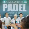Kejurda Padel Lampung 2026 Resmi Dimulai, Sekdaprov Tekankan Sportivitas dan Dorong Pembinaan Atlet