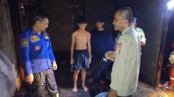 Rumah Semi Permanen di Sei Sengkuang Terbakar, Api Diduga Berawal dari Kebocoran Tabung Gas