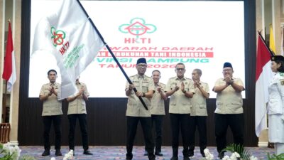 Gubernur Mirza Ajak HKTI Lampung Perkuat Hilirisasi Pertanian Untuk Kesejahteraan Petani