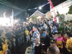 Launching Kampoeng Badah Bejajan Talang Bandung, Mendapat Bantuan Pribadi Dari Kadis Dispora OKU