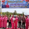 Pisah Sambut Kapolres Way Kanan Berlangsung Khidmat, Tunggul Wira Bhakti Ramik Ragom Resmi Beralih