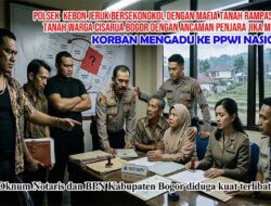 Oknum Polisi Kebon Jeruk Jadi Backing Mafia Tanah Merampas Hak Keluarga Ambar Witjaksono Sutarman