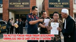 Mafia Busuk Institusi Hukum di Pinrang Bersekongkol Kriminalisasi Andi Edi Sandy